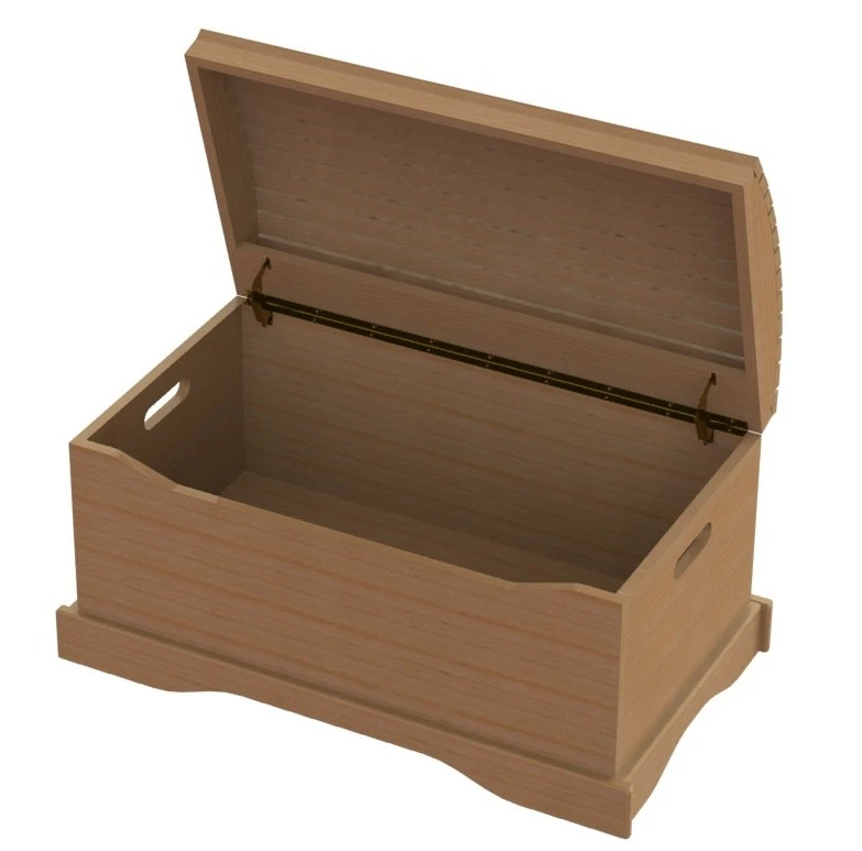 Childrens Captain Chest Toy Box Woodworking Paper Plans Plans Only