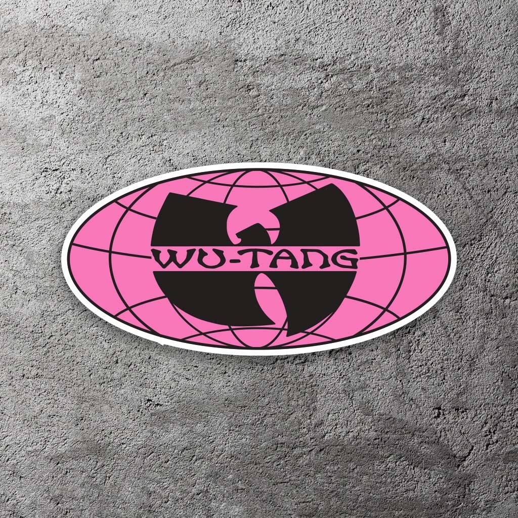 Wu-Tang Forever Black & Pink Vinyl Sticker 5