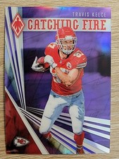 2019 Phoenix Catching Fire Purple Prizm  Travis Kelce /149