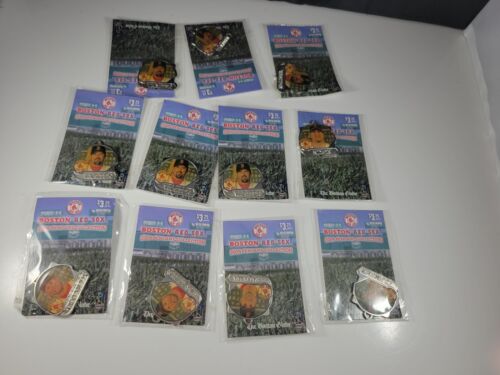 Boston Red Sox Anhänger Sammlung Nixon Varitek Halama Clement Wakefield Lot - Bild 2 von 12