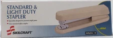SKILCRAFT Standard & Light Duty Stapler, Beige, NEW