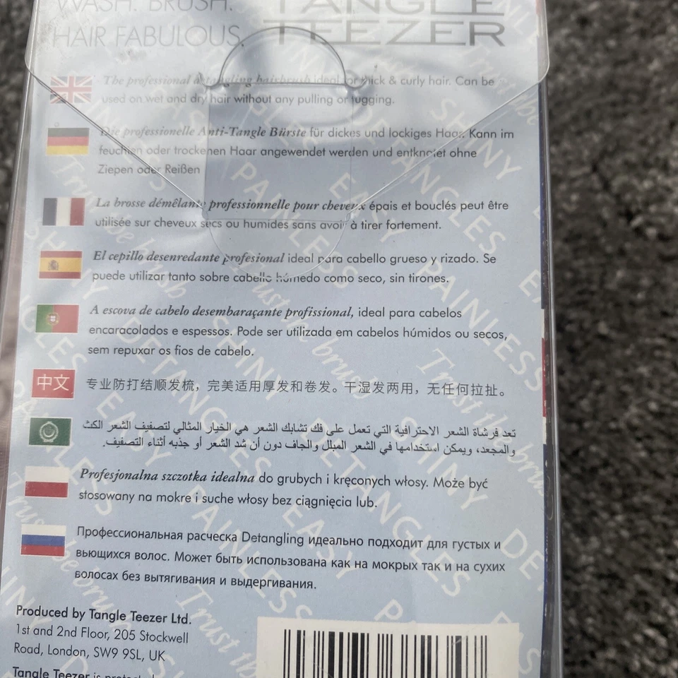 TANGLE TEEZER CEPILLO DESENREDANTE GRUESO Y RIZADO CON TECNOLOGÍA FIRMFLEX Foto 3 de 3