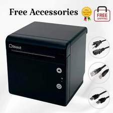 TESTED Toast TP200 Flex POS Thermal Receipt Point of Sale Printer Ethernet USB