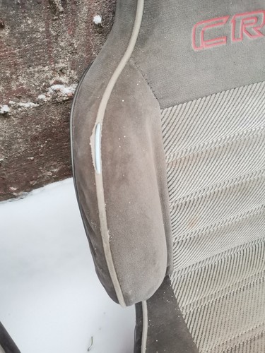 Honda CRX 1983-1987 front grey seats SB2-7000-M1 01851356 851356 - Picture 13 of 22