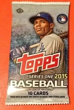 2015 Topps Series 1 Baseball HOBBY Pack Look4 Rookie RC SP Variation Relic AUTO