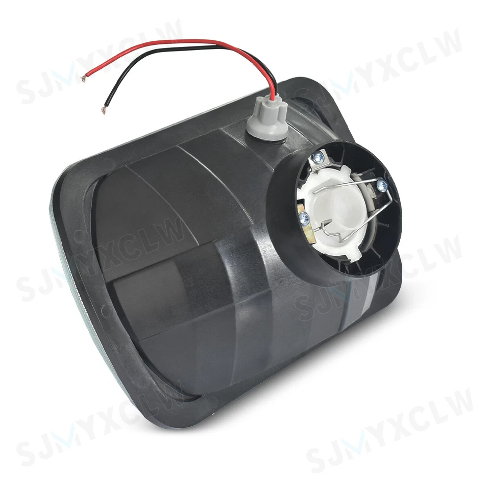 Par de faros LED de 7x6" de haz alto/bajo H4 DOT Fit GMC Safari C6500 C7500 Topkick Foto 2 de 4