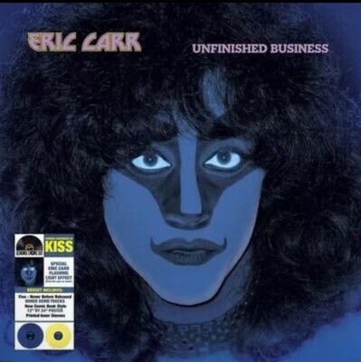 Eric Carr of KISS  - Unfinished Business Deluxe Edition Box RSD Exclusive Vinyl