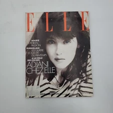 Vintage ELLE French Fashion Magazine March 1990 ** READ DESC **