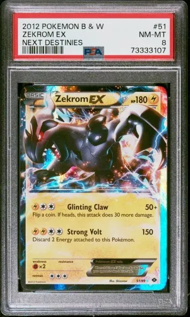 Pokémon Zekrom EX - Near Mint Condition