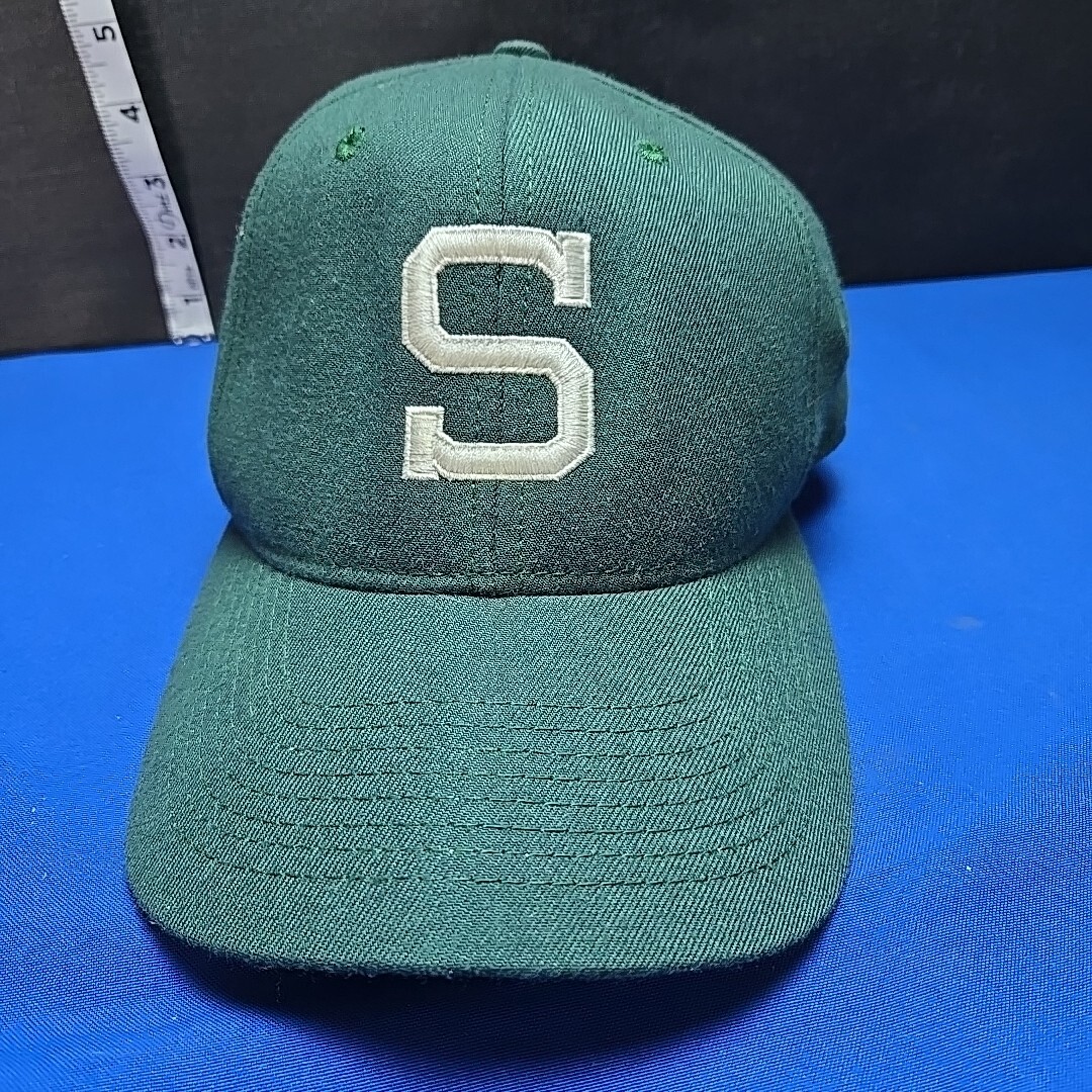 Vintage 90s Michigan State University Spartans Logo 7 1/8  display picture 1