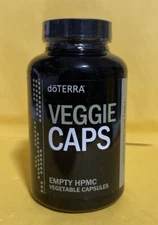 DoTERRA Veggie Caps Empty HPMC 160 Vegetable Dietary Supplement Capsules