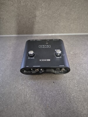 Line 6 UX1 USB Audio Interface Mixer Singer Podcast 100% Ok