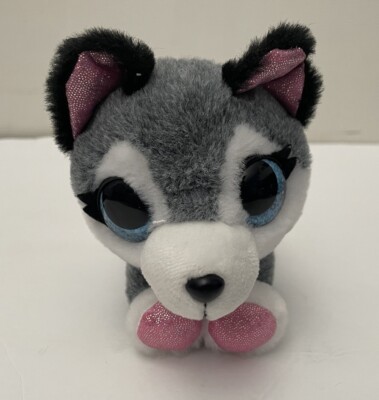 Zuru Coco Surprise BENJI the Husky Dog Plush & Beans 7'' Long x 4'' Tall