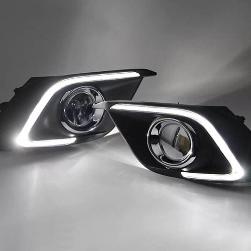 Luz de circulación diurna LED DRL blanca 2 piezas para Mazda 3 Axela 2014-2015 - Imagen 8 de 14