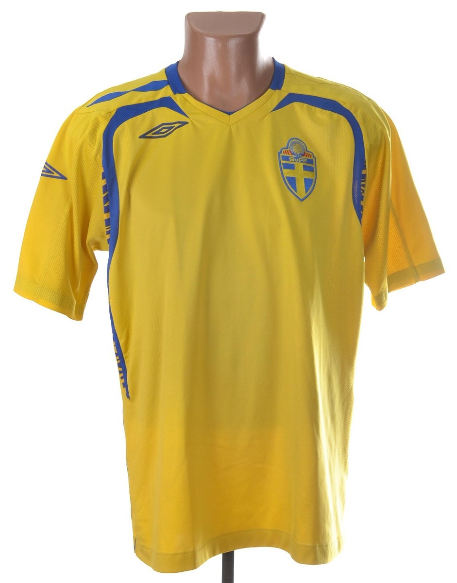 ウェア 00s umbro Sweden national team uniform Umbro Sweden National football Team SvFF Soccer Cotton T