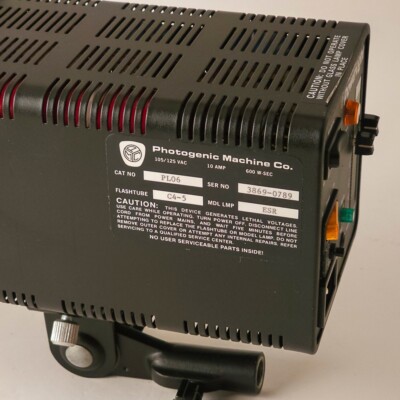 Photogenic PowerLight 600 PL06 3869-0789 - Working Bulb and