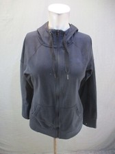 The North Face Size S Women BLK Full Zip Stand Collar Pocket Athletic Jacket 653