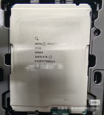 Intel Xeon Gold 6534 LGA-4677 2S Server CPU Processor 8-Core  195W