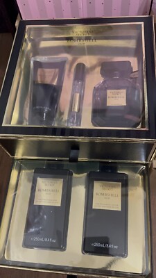 Victoria's Secret Bombshell Oud 5 PC Gift Set 3.4 Oz Full Size | eBay
