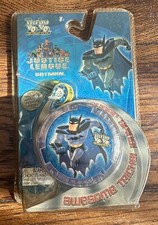 VINTAGE TURBO YOYO JUSTICE LEAGUE BATMAN 2003.. New  Sealed Card. US Shipped
