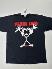 Vintage 90  s Pearl Jam Alive T Shirt Ten Album Stick Man 1990  s Single Stitch XL