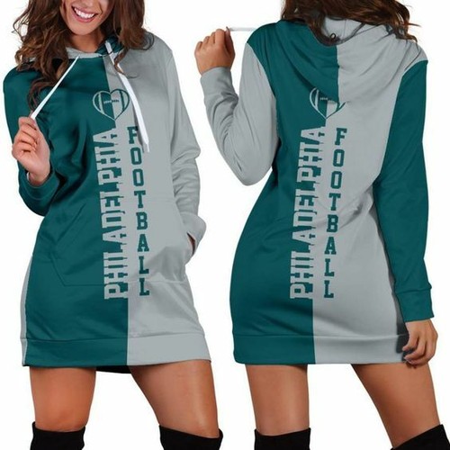 Philadelphia Eagles Hoodie Dress Mini 