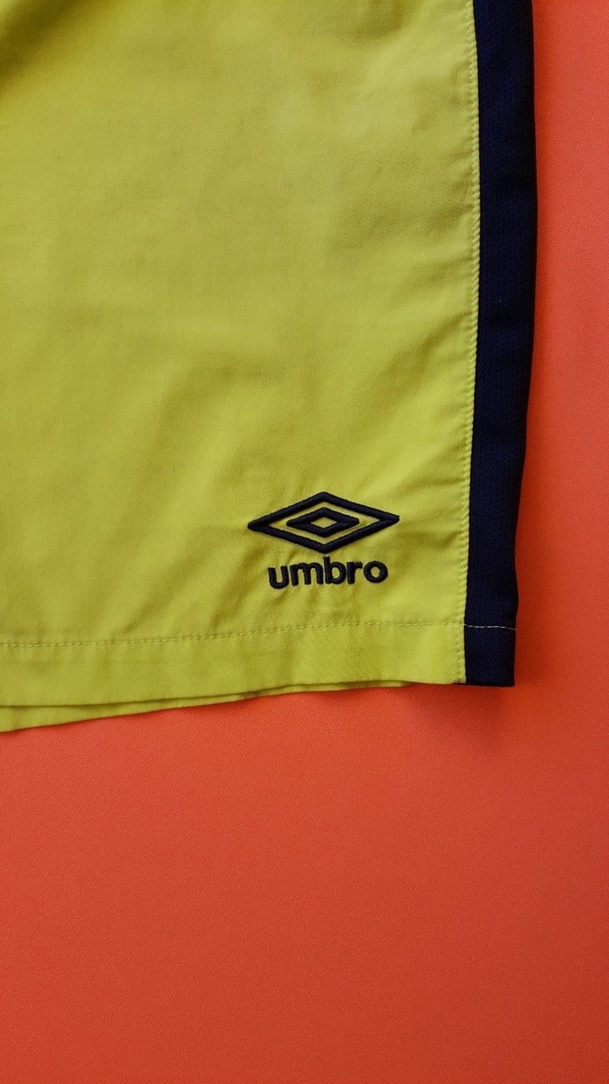 Short De Foot Umbro Everton Jaune, Taille S Homme - Vintage 90's, Bonne Affaire !
