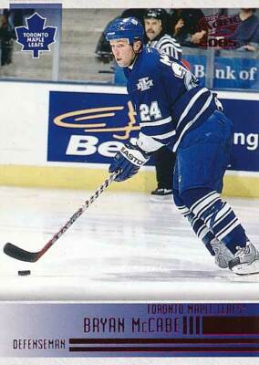 2004-05 Pacific RED #246 BRYAN McCABE - Toronto Maple Leafs