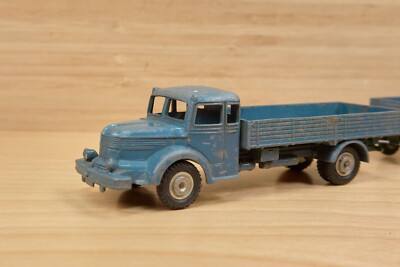 MARKLIN 1/43 8009+8012 CAMION KRUPP A RIDELLES+REMORQUE A 4