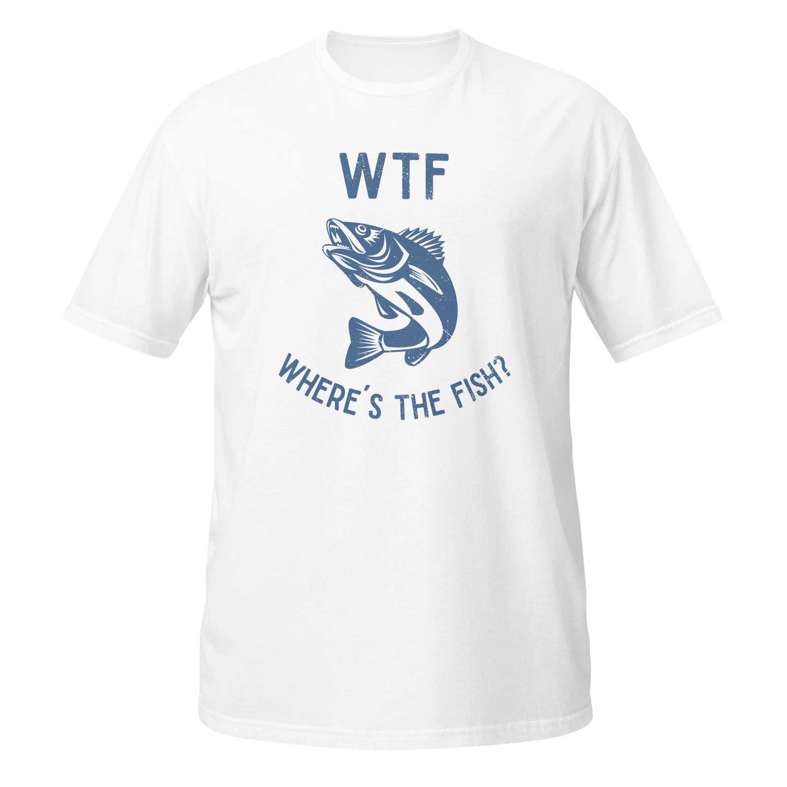 WTF Where's the Fish? T-Shirt - Funny fishing shirt for fishermen and anglers
Opens in a new window