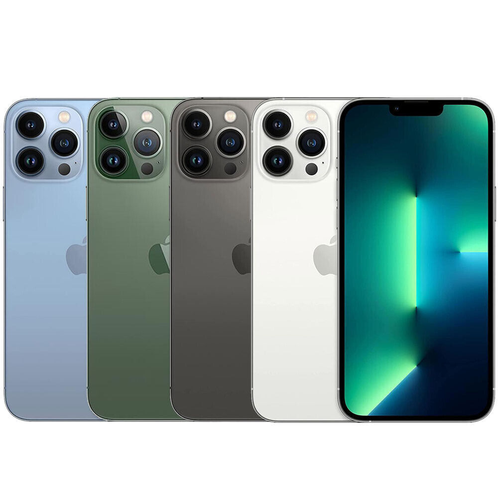 Apple iPhone 13 Pro Max - 128GB - Sierra Blue (Unlocked) A2643