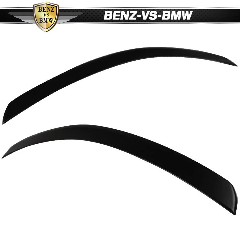 08-14 Mercedes-Benz C-Class W204 4Door AMG Style Unpainted ABS Trunk Spoiler Foto 3 de 4