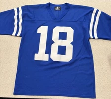 1990s Logo Athletic Indianapolis Colts Payton Manning Football Jersey -VTG Retro