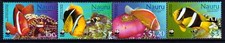 Nauru 2003 Anemone Fishes - WWF Complete Mint MNH Set Strip SC 514-517