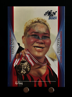 Aja Kong Women's Pro Wrestling Card 082 Professional Japanese 2001 Arsion