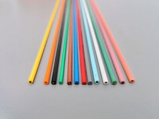 5x Basteldraht Kunststoffrohr Stab Rohr bunt ...