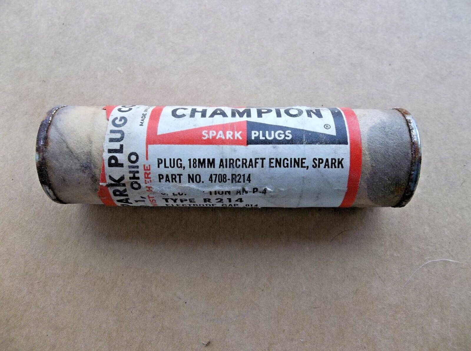 CHAMPION R214  Aircraft spark plug                                     9 2 4b