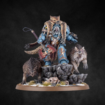 Space Wolves Logan Grimnar Warhammer 40k Pro Painted Commission