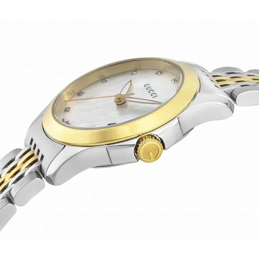 Gucci G-Timeless YA126513 Diamond 27 mm Silver Sapphire Gucci G-Timeless YA126513 Diamond 27 mm Silver Sapphire