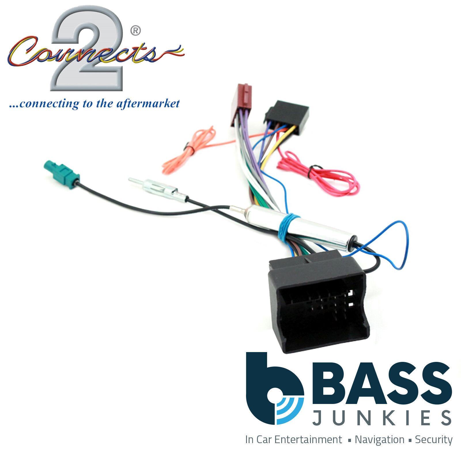CT20VX04 Vauxhall Vivaro 2005> Car Stereo Aerial & ISO Wiring