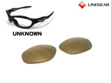 LINEGEAR Gold Mirror - Non-Polarized Lens for Oakley Unknown [UN-GM]