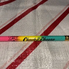 VTG Chuck E Cheese Pencil Showbiz Pizza Time Rainbow 1980s 1987 Unused