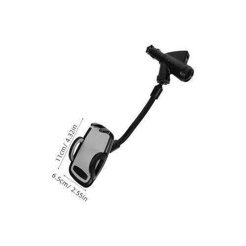 Dual USB Car Charger Holder Halterung Für Autotelefon Reisen -Ladegerät - 第 9/12 張圖片