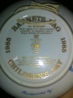 Copenhagen Bing & Grondahl Children's Day 1985 Small Plate The Magical Tea Party — photo 4
