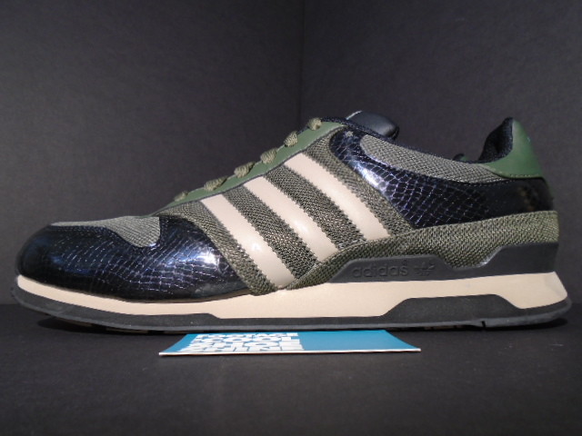 ナナスズ⑅︎◡̈︎* 2007 ADIDAS ZXZ 123 SNAKESKIN OLIVE GREEN BLACK BEIGE GREY NMD R1