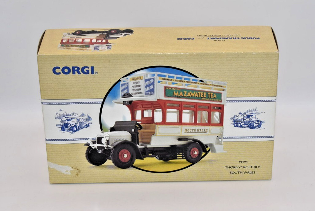 Corgi Guy Arab Thornycroft Bus South Wales  Diecast 96994 Original Box 1/50