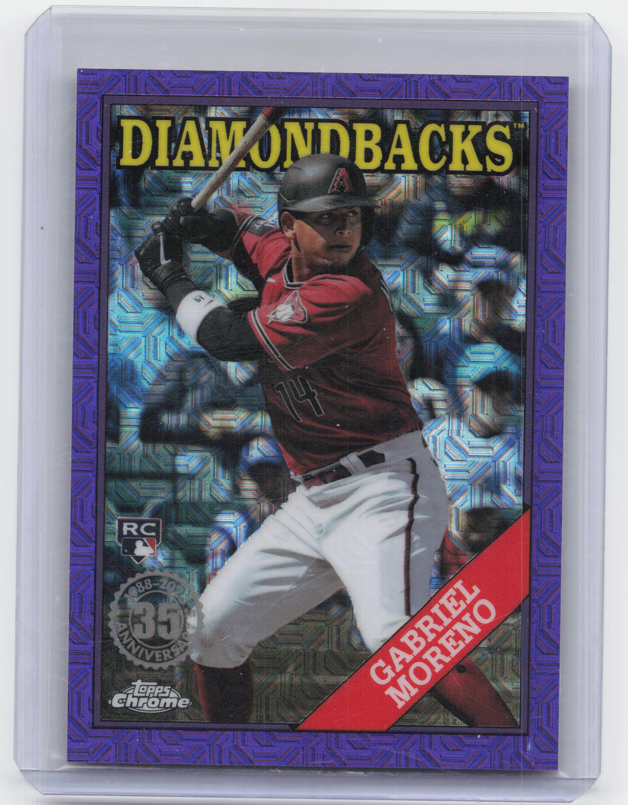 2023 Topps Update #T88CU-1 Gabriel Moreno 1988 Silver Pack Purple 01/75