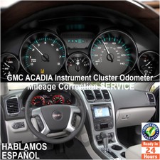 GMC ACADIA 2003-2014 Instrument Cluster Mileage Correction/Programming Service
