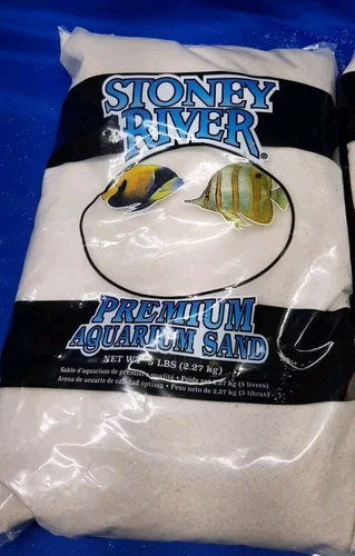 Aquarium Sand  (5lb) Bags  Natural Beige Aquatic Freshwater and Marine