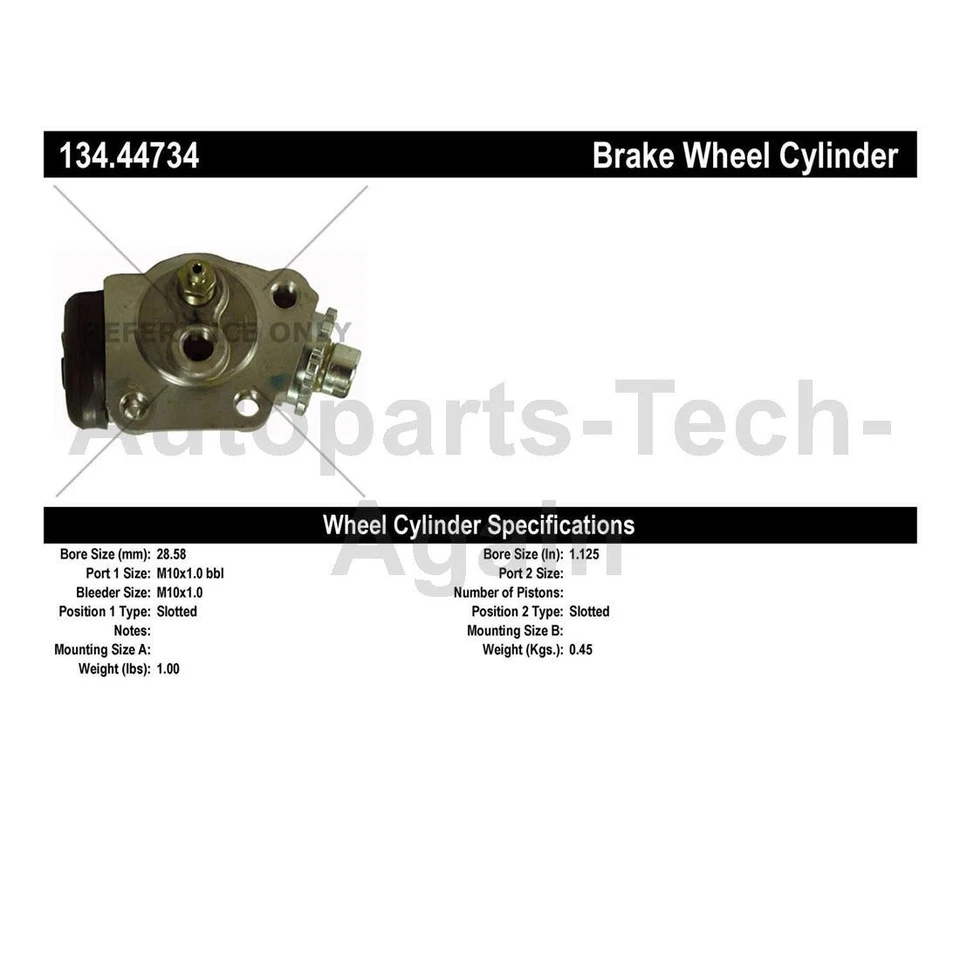 2 центральных детали цилиндра переднего левого колеса подходят для Toyota Hi-Lux 1972-1974 годов выпуска - Изображение 3 из 4